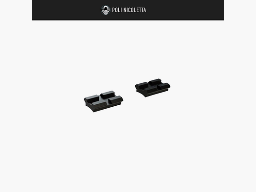 POLI NICOLETTA BASE WEAVER ACERO BROWNING A-BOLT (2PZ.)