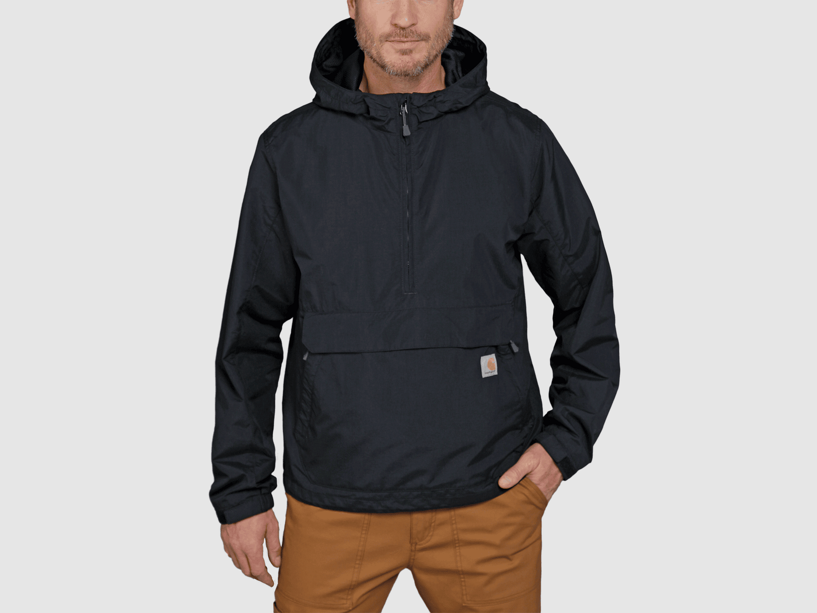 Carhartt Rockland Anorak Hombre Negro 2XL