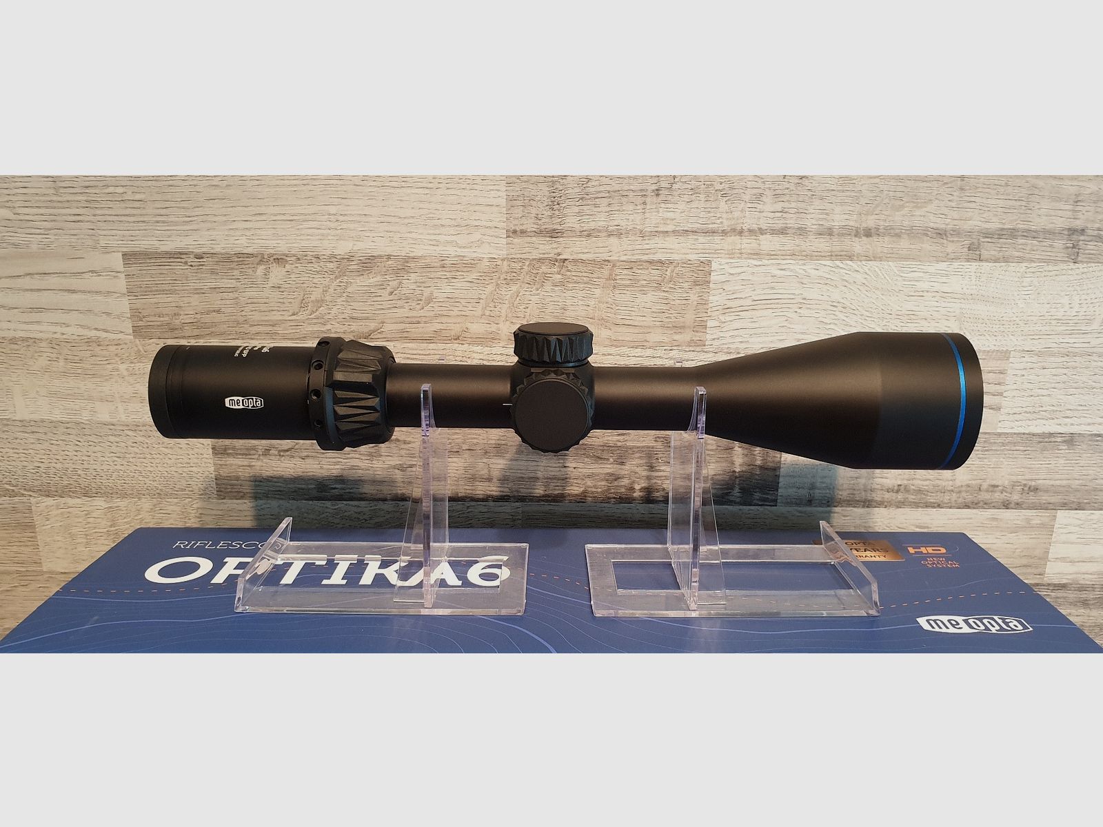 Zielfernrohr Meopta OPTIKA6 3-18x56 RD SFP Absehen 4C LP - Neuware vom Fachhandel