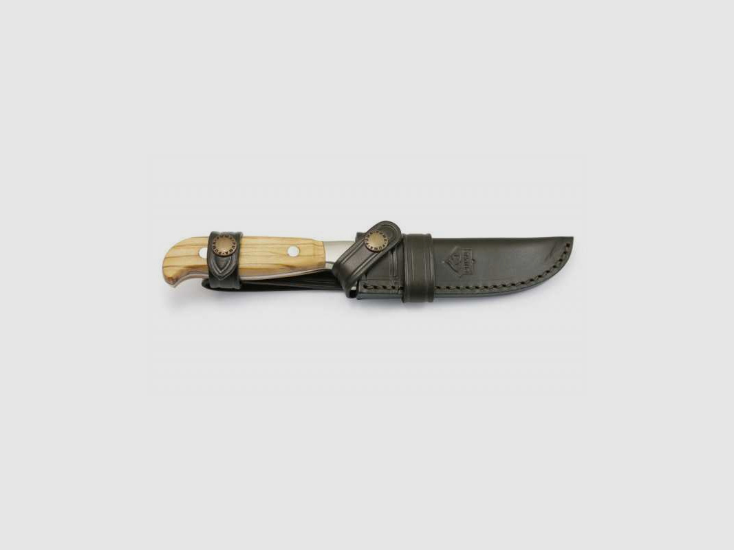 PUMA Waidmann Messer Olivenholz Jagd- und Outdoormesser 123580