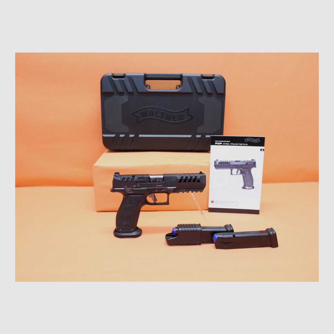 Walther Ha.Pistole 9mmLuger Walther PDP Steel Frame Match Full Size 5" Polygonlauf/ Optics Ready SF