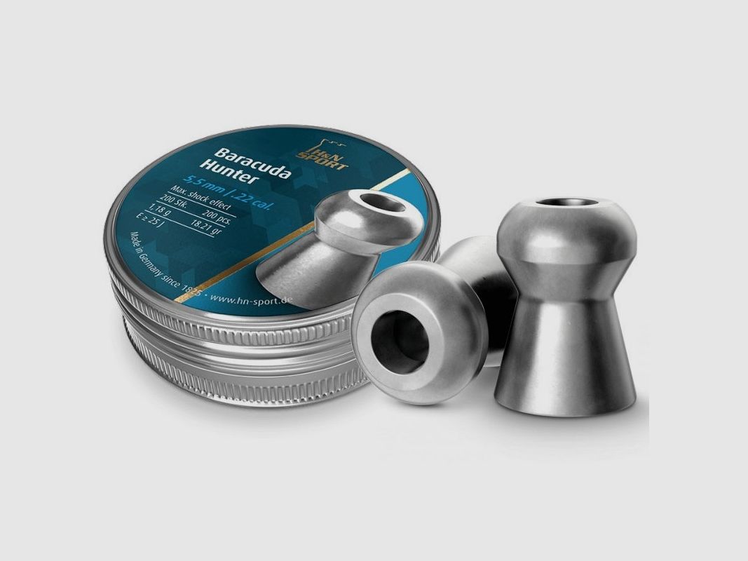 H&N Baracuda Hunter Pellets .22
