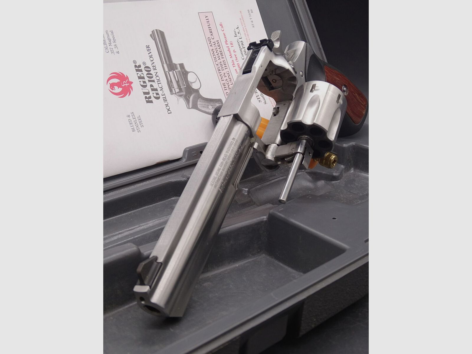 Ruger GP100 Kaliber .357 Magnum 6" GP 100 KGP161 STS