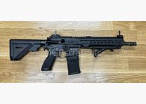 Heckler & Koch MR223 A3 Slim-Line 11" Lauf - halbautom. Büchse .223Rem inkl. Schalldämpfer ASE UTRA Dual 556-Short-QM2 Gen2 Cerakote - zivile Version HK416 / G95K / G38 / mit Upgrades