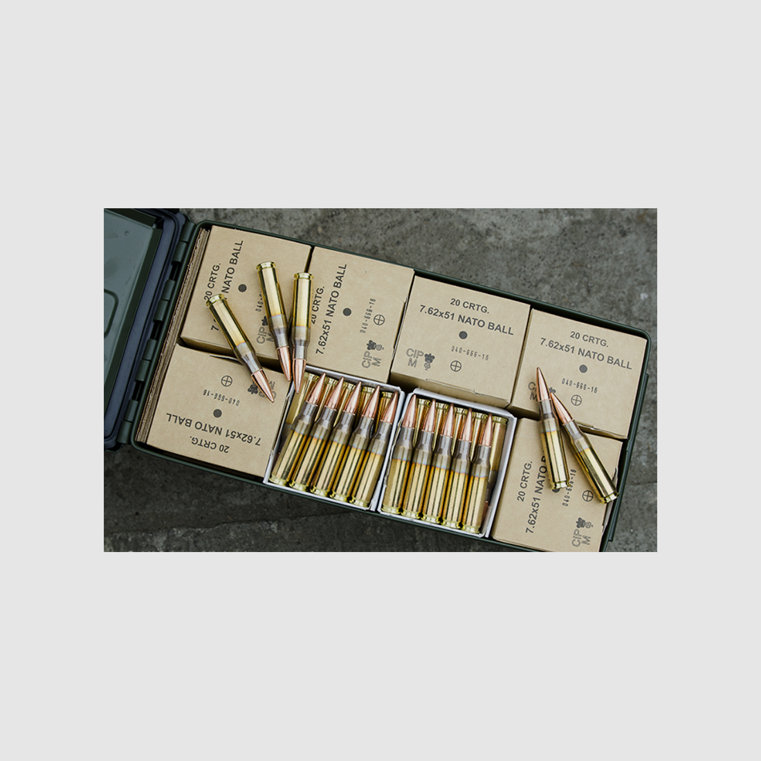 ''Action'' 7.62 x 51 NATO BALL M80 GGG (.308 Win.), image 2 of 3