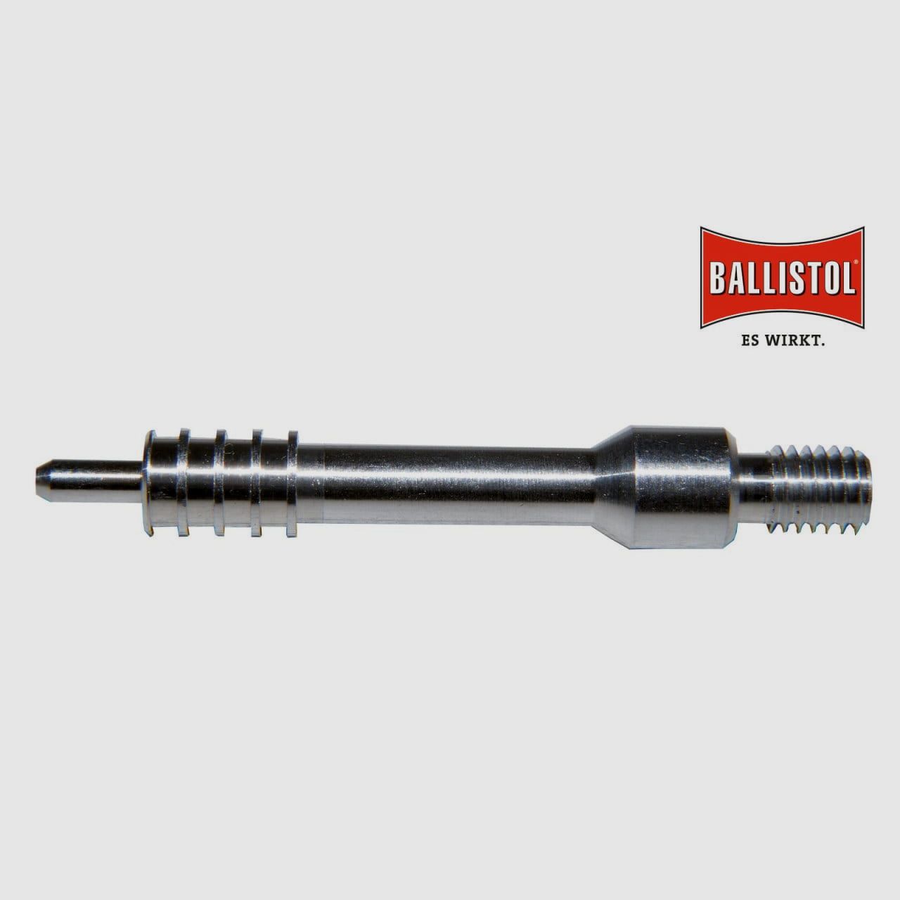 Ballistol Patch-Adapter aus Aluminium M5 Außengewinde