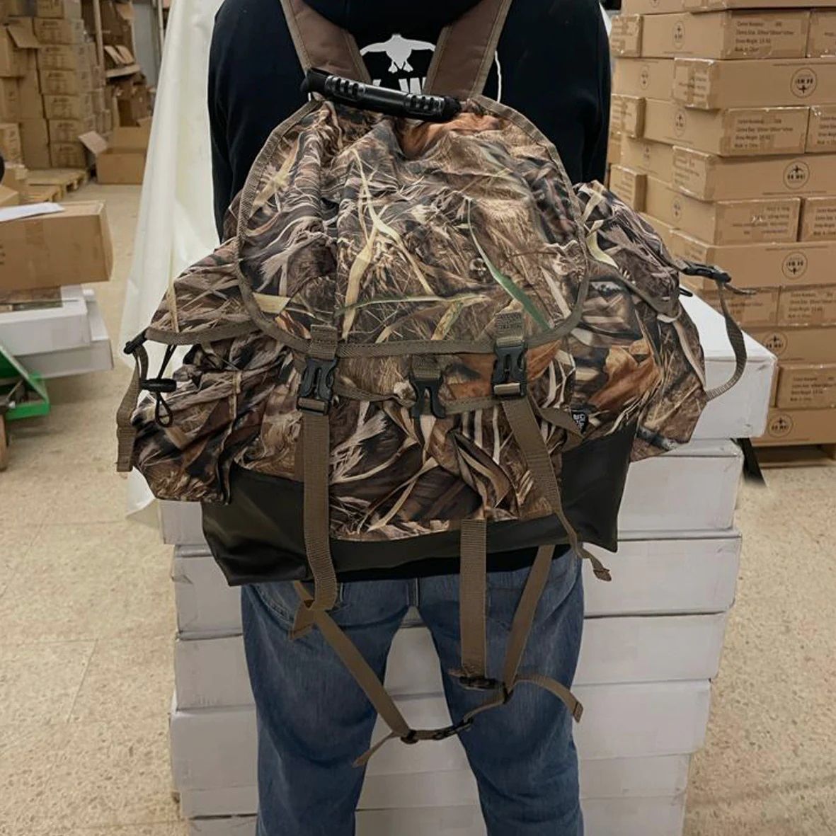 DK wai großer Jagdrucksack Camouflage, Bild 4 von 10