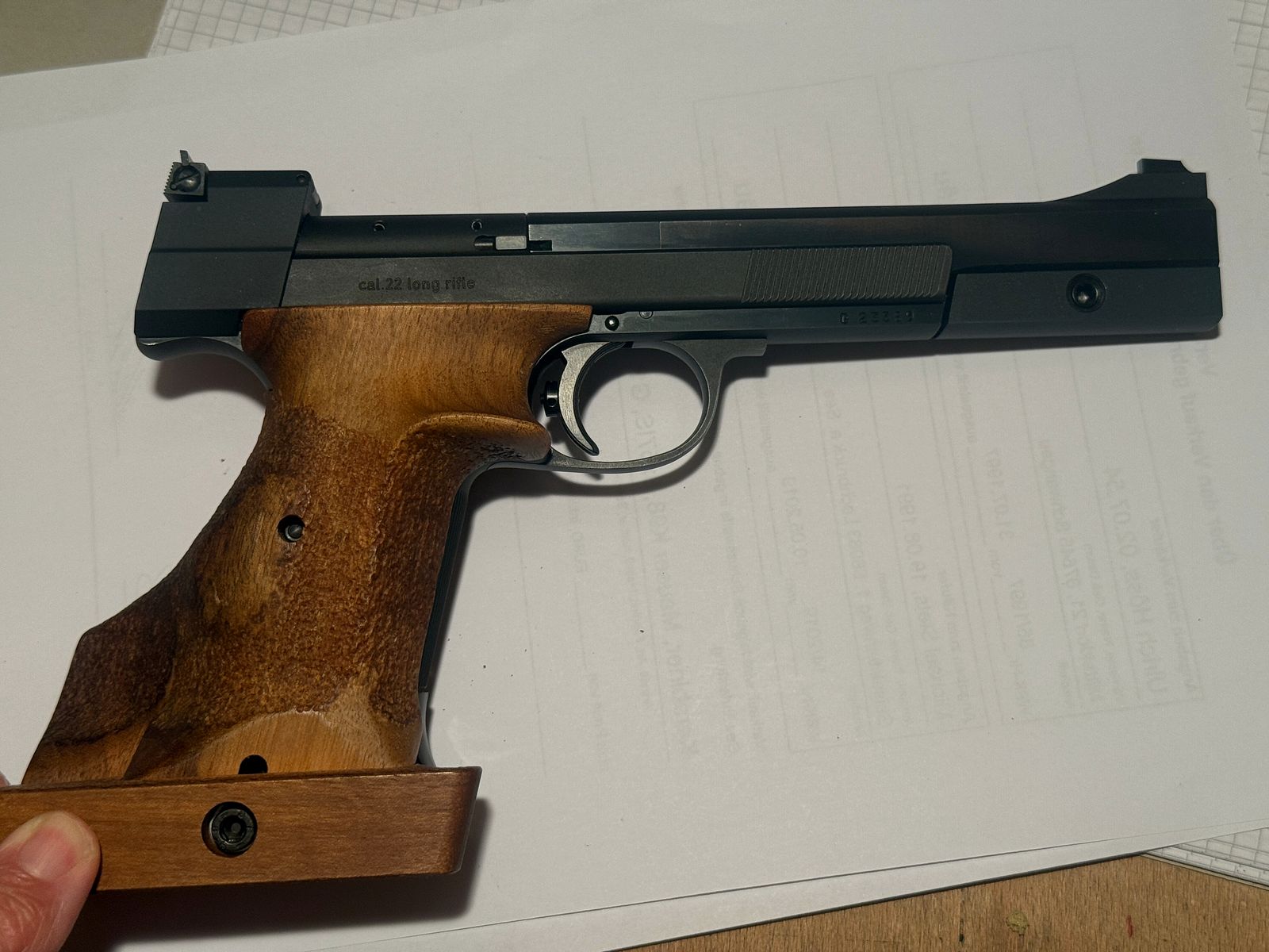 Sport Pistole Hämmerli 215 Kaliber .22lr