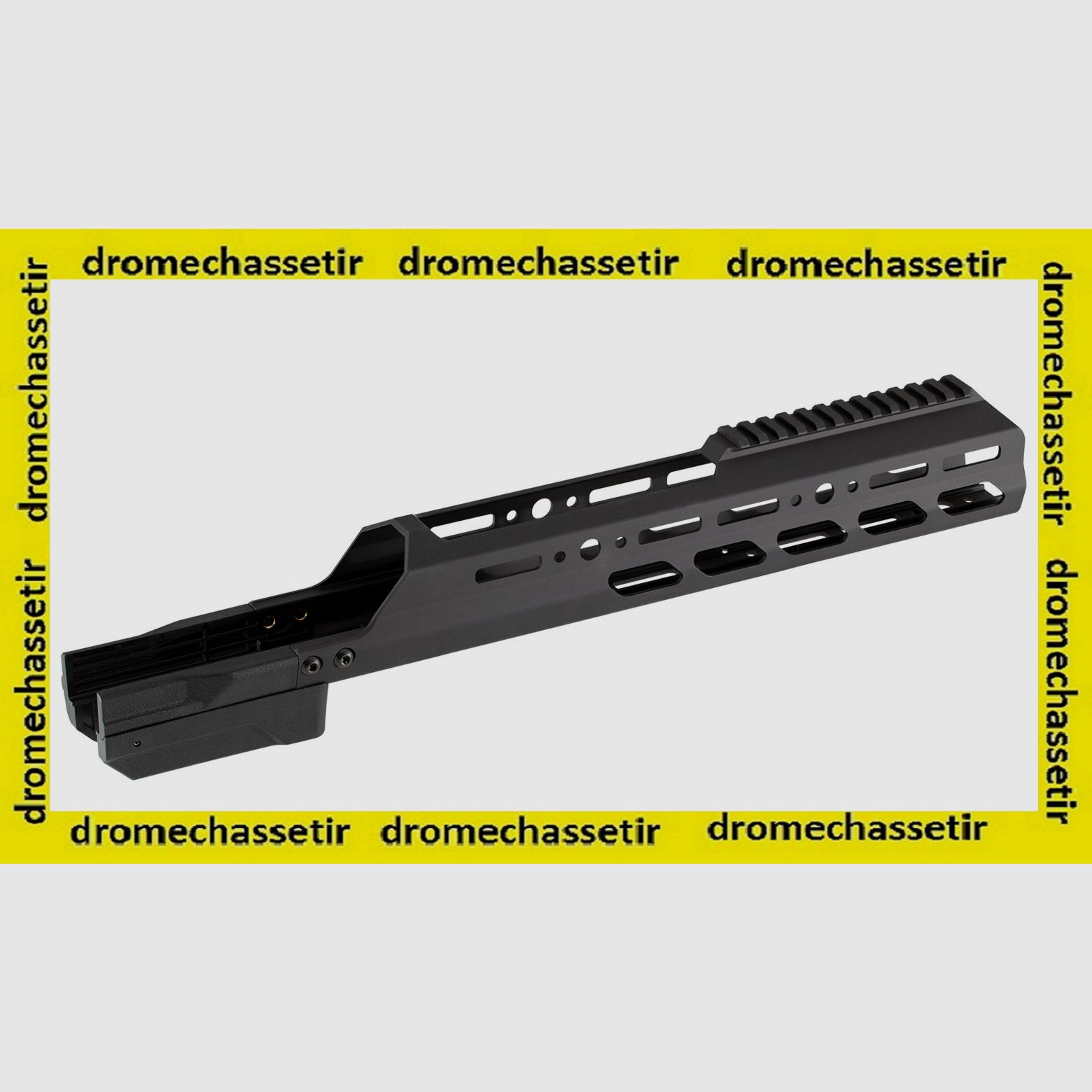 Aluminium Handguard KRG enclosed forend für Remington 700 Langwaffen schwarz, Bild 1 von 4