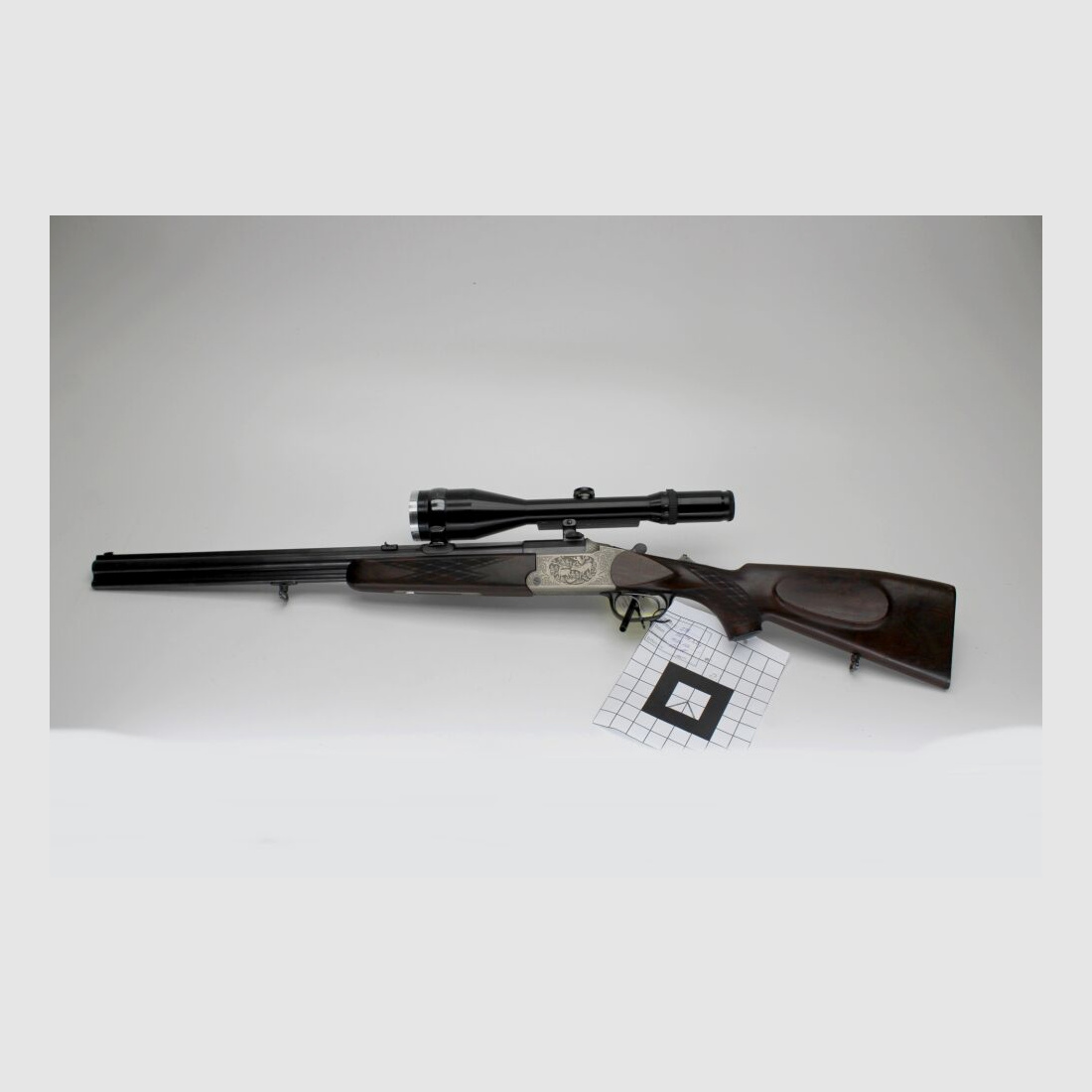 BBF Blaser ES70 mit S&B 2,5-10x56 Abs 4 Bockbüchsflinte 5,6x50R Mag;12/70