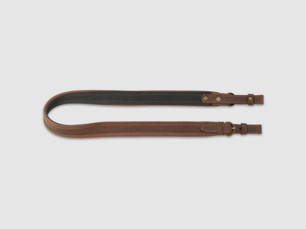 Gewehrfutteral Huetter mit braunem Besatz, Bild 2 von 2