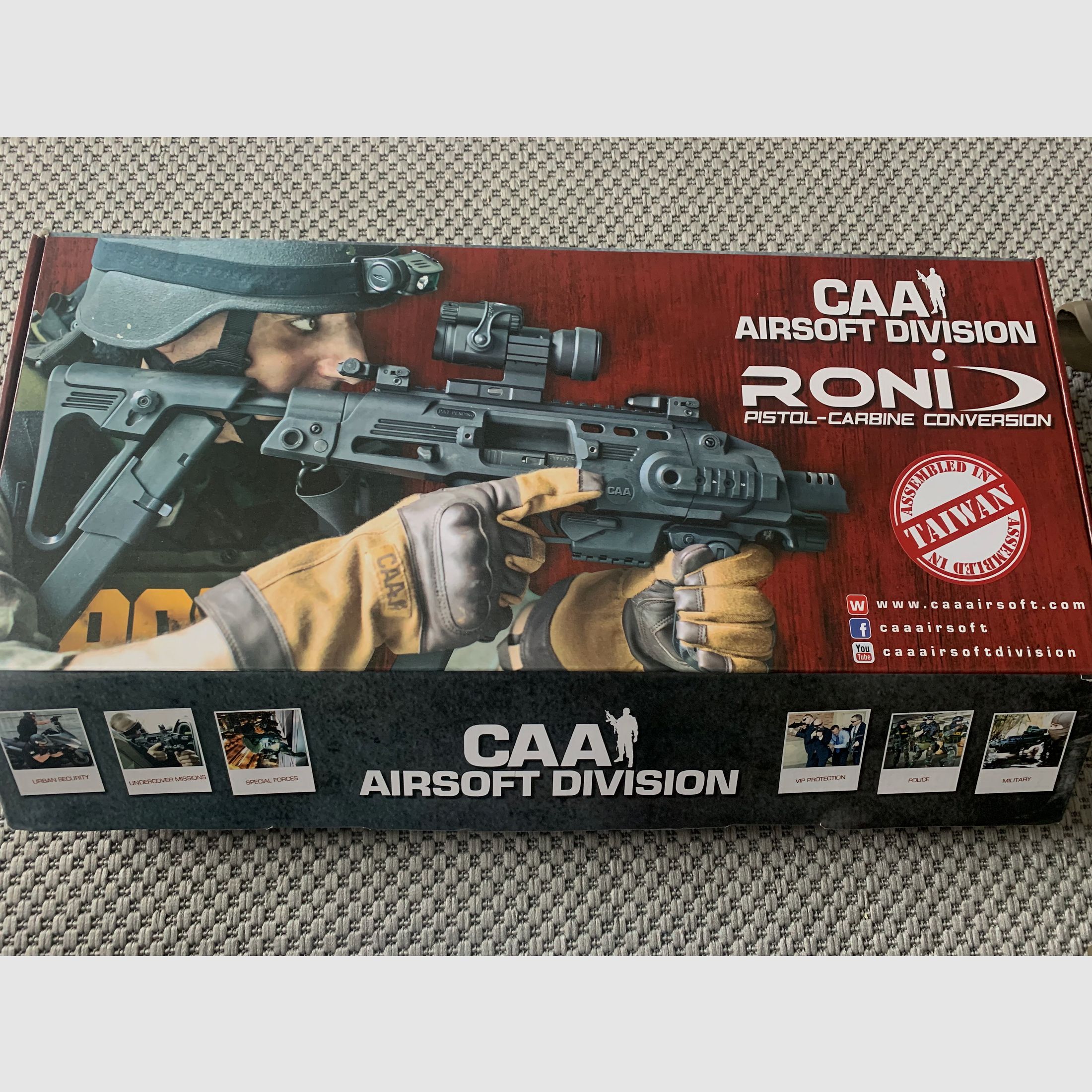 CAA Roni Pistol-Carbine Conversion+Beretta M9A3