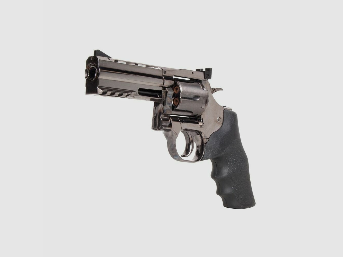 Dan Wesson 715 4" Argento 4,5mm BB Pressione d'Aria Co2