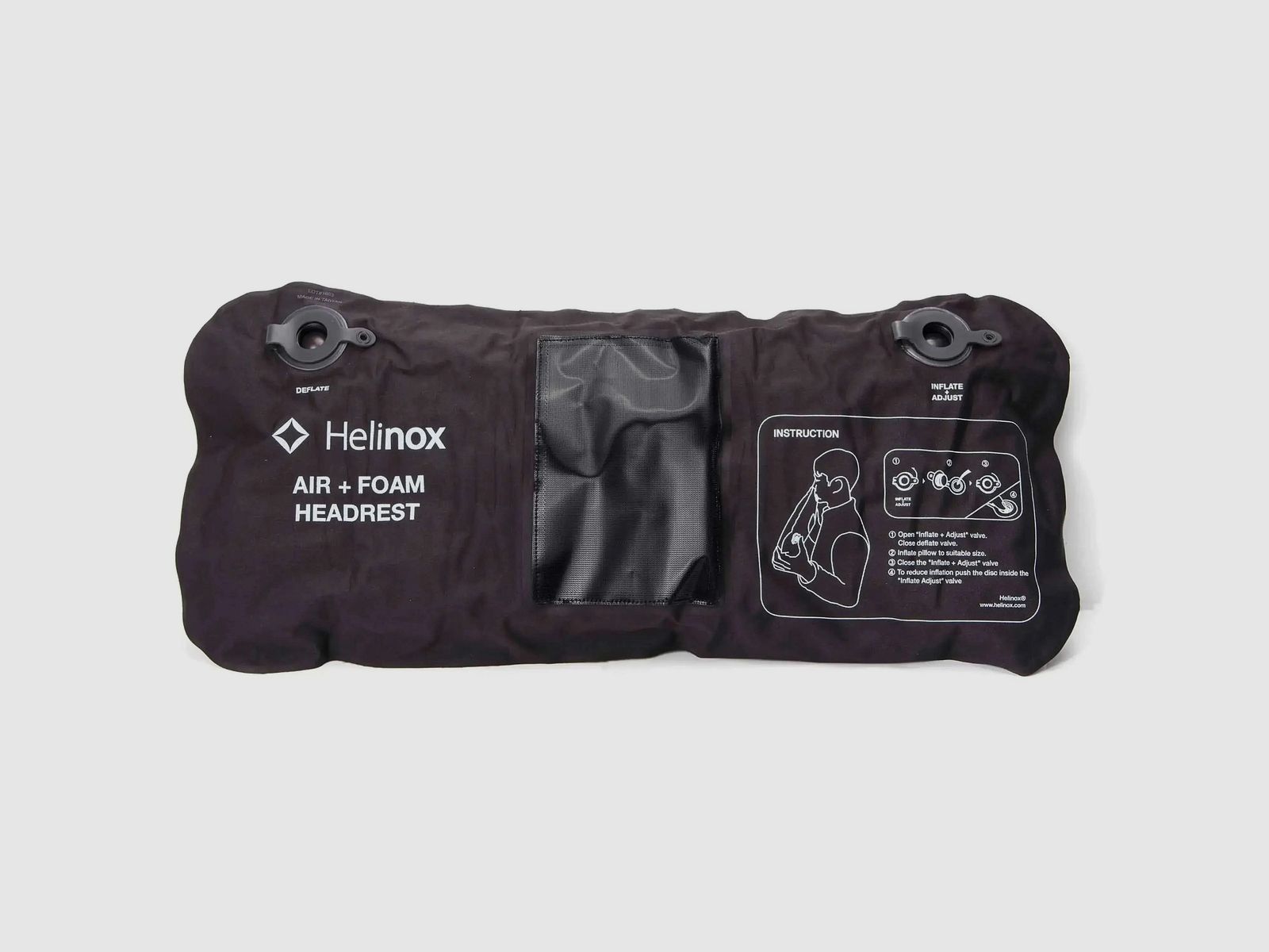 Helinox Cuscino per testa Air + Foam nero