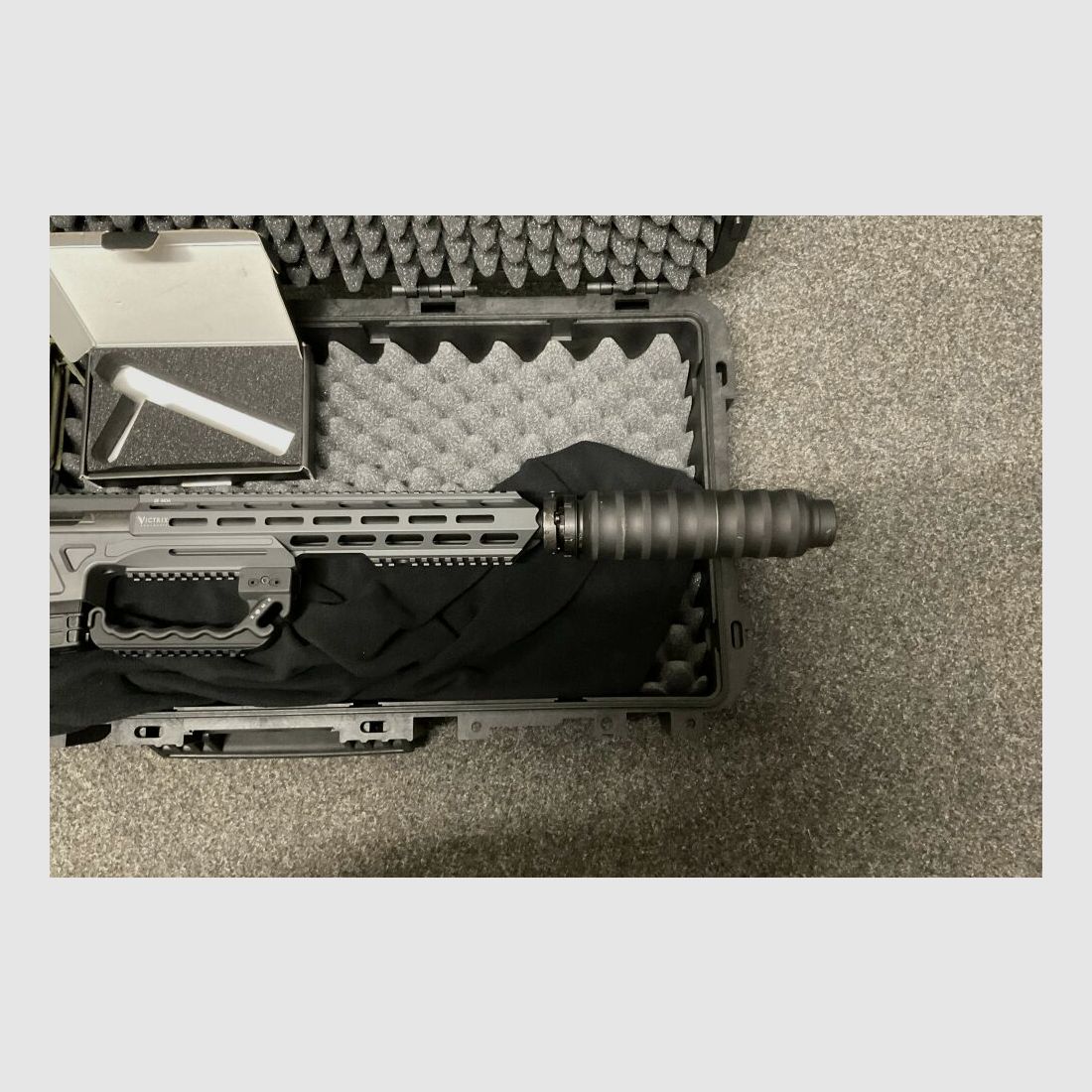 Victrix Gladio Pugio V Dark Grey 308 Winchester 16 Zoll mit Schalldämpfer S