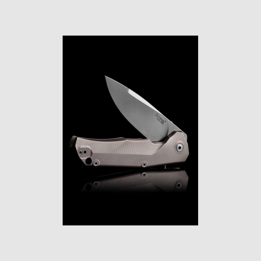 Lionsteel T.R.E. Taschenmesser Blau Titan