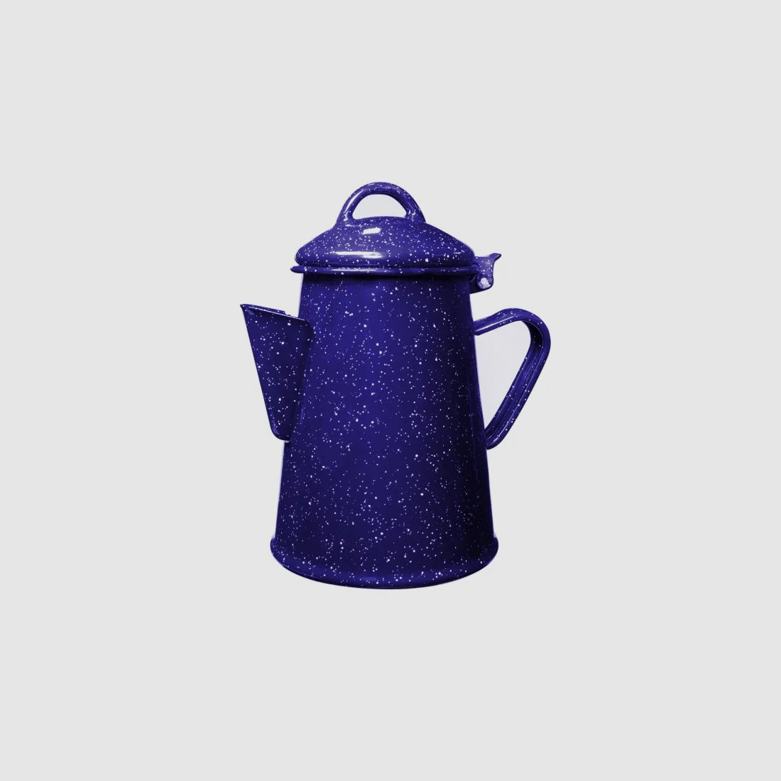 Emaille Kaffeekanne 1,2 L Blau