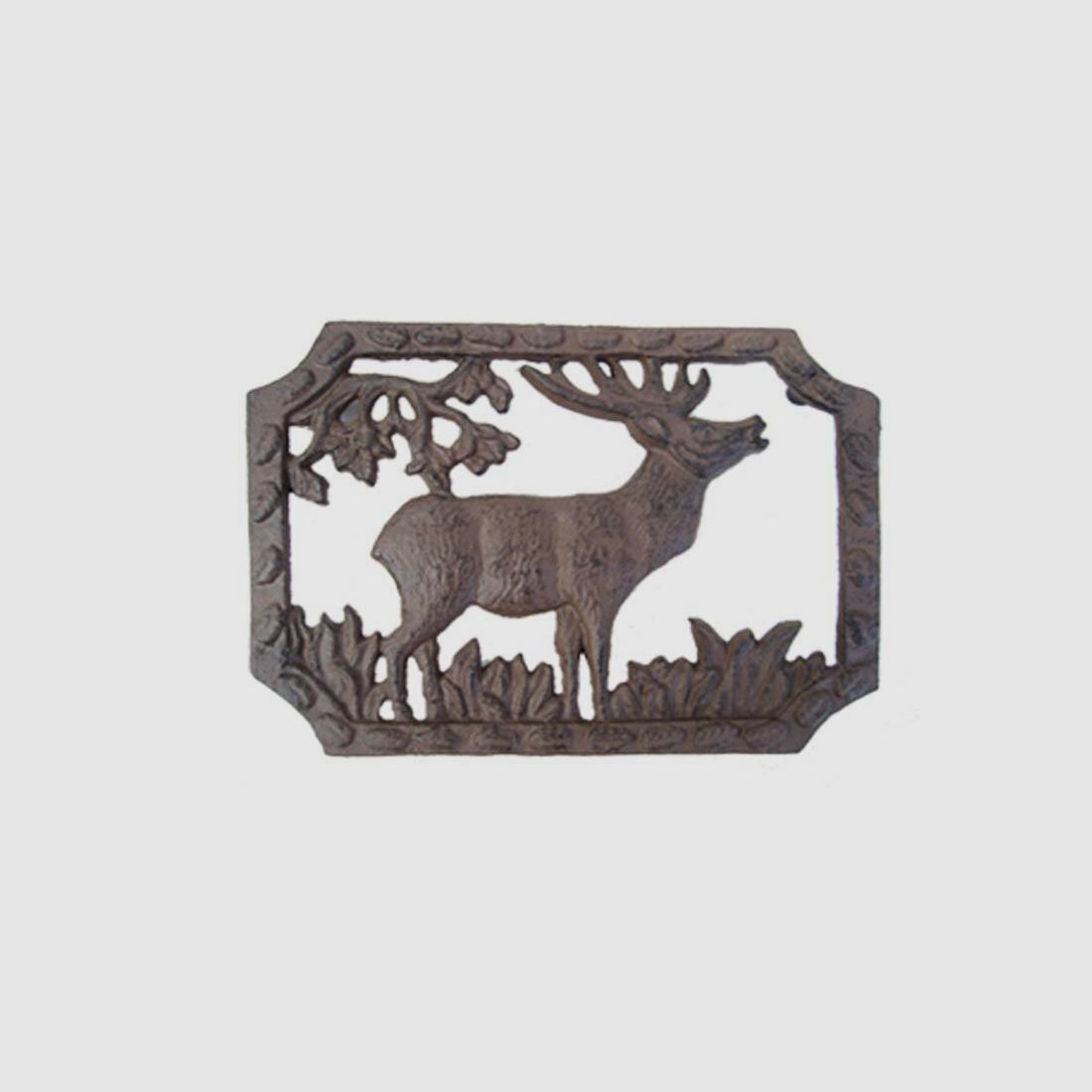 Lovergreen Dekoration Motiv groer Untersetzer Hirsch