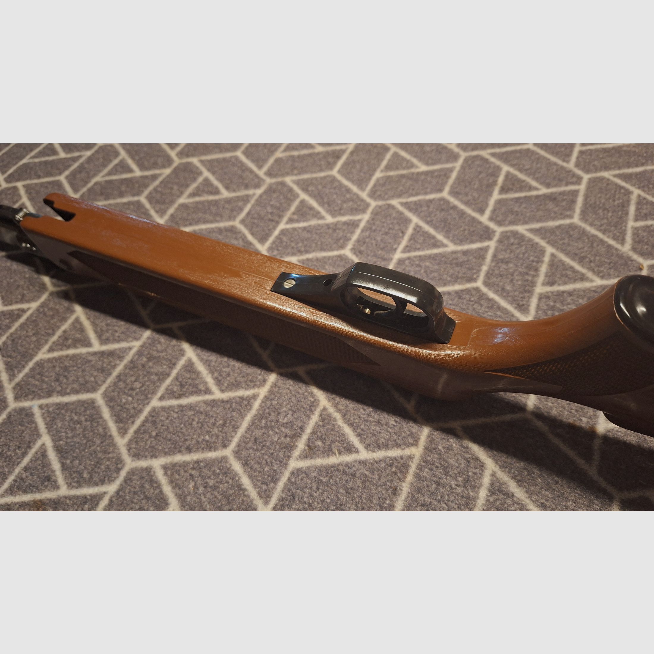 Haenel 304 Scornater stock reddish brown grained! TOP CONDITION!