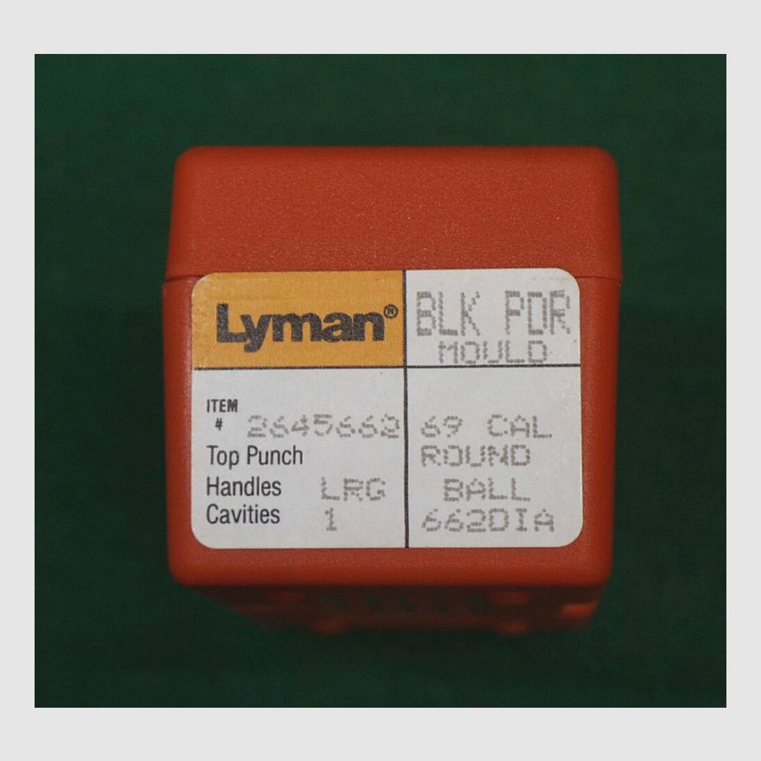 Lyman	 Mold Cal.662