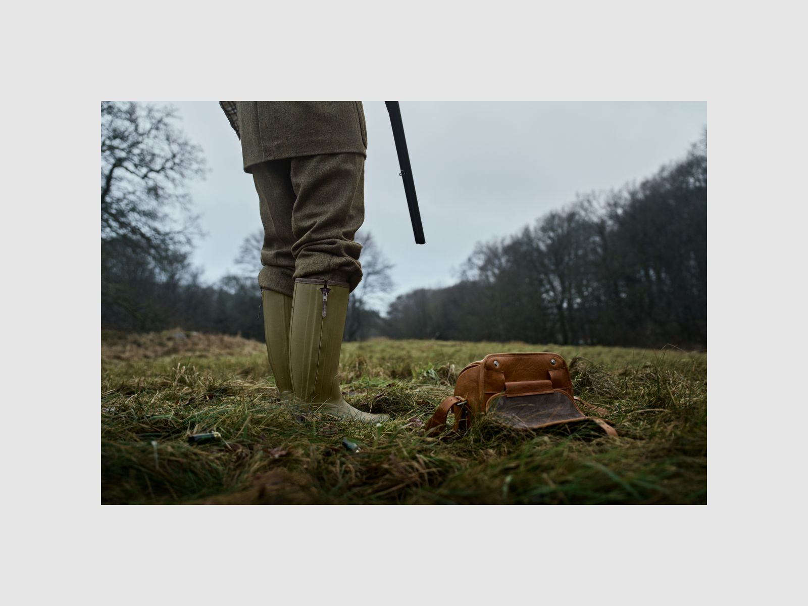 HÄRKILA Forest Zip Gummistiefel Dark olive