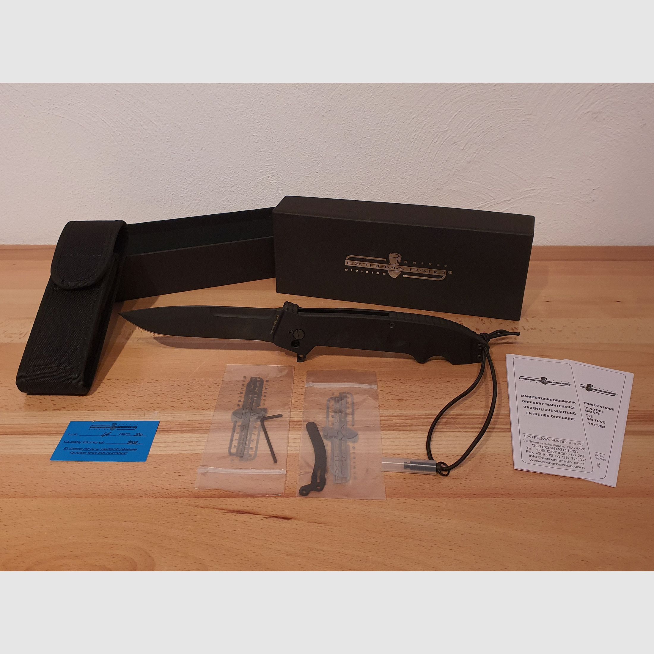Extrema Ratio HF2 D Black Taschenmesser / Messer