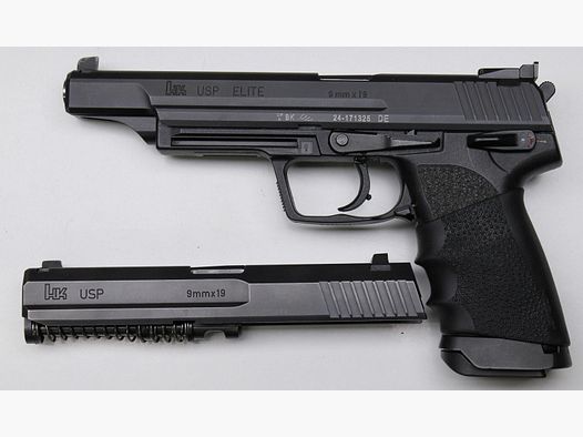 Heckler Koch USP Kal. 9mm Luger mit Wechselsystem 6 Zoll Elite