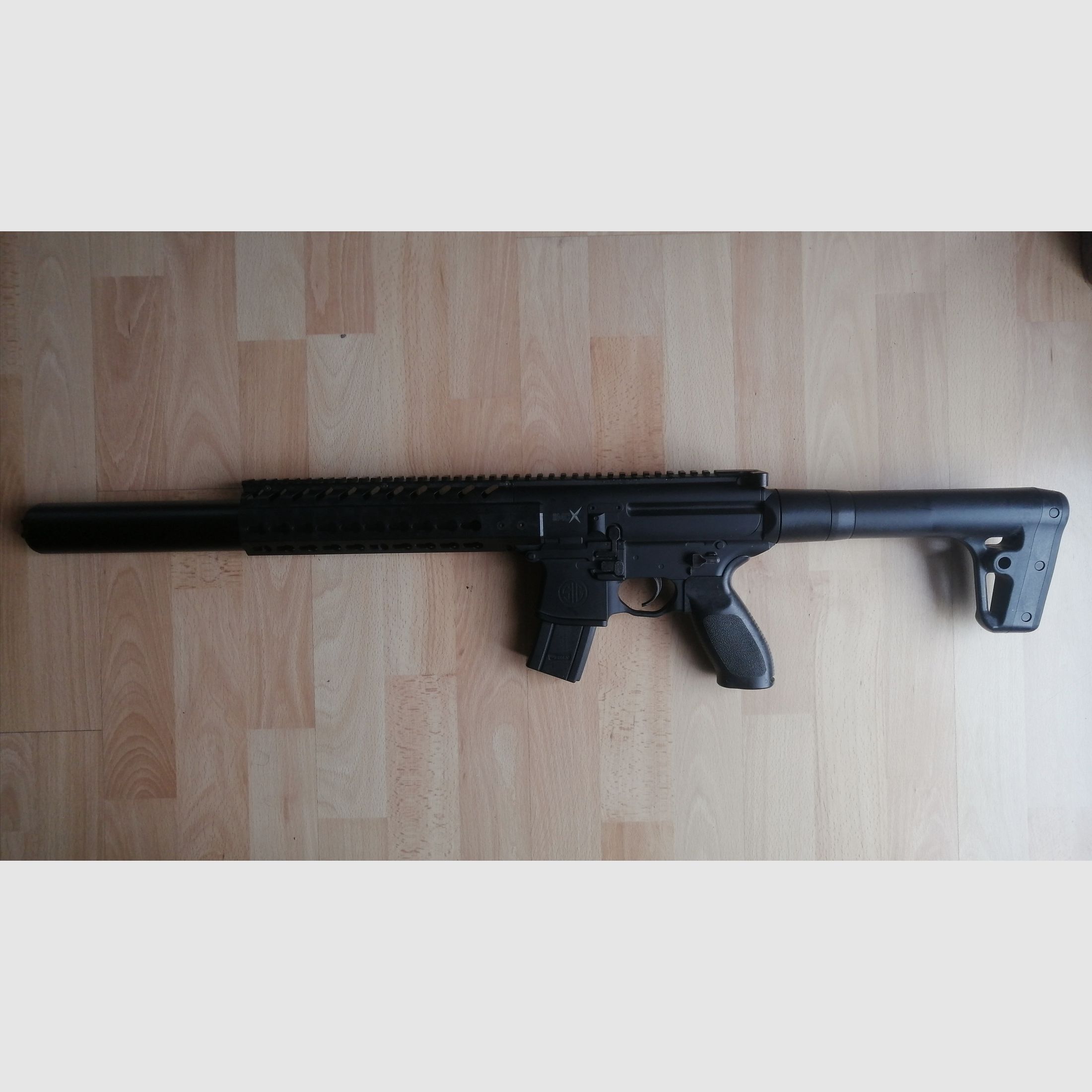 Rifle SigSauer MCX Co2, 7 Julios