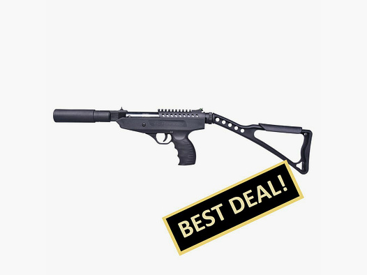 BO Hitman Nero 4,5mm - Arma ad Aria Compressa a Molla a Canna Ribaltabile