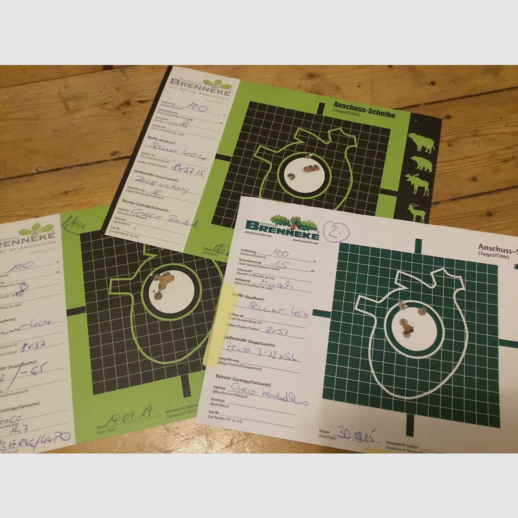 Sauer 404 Classic XT steel system, semi-barrel….