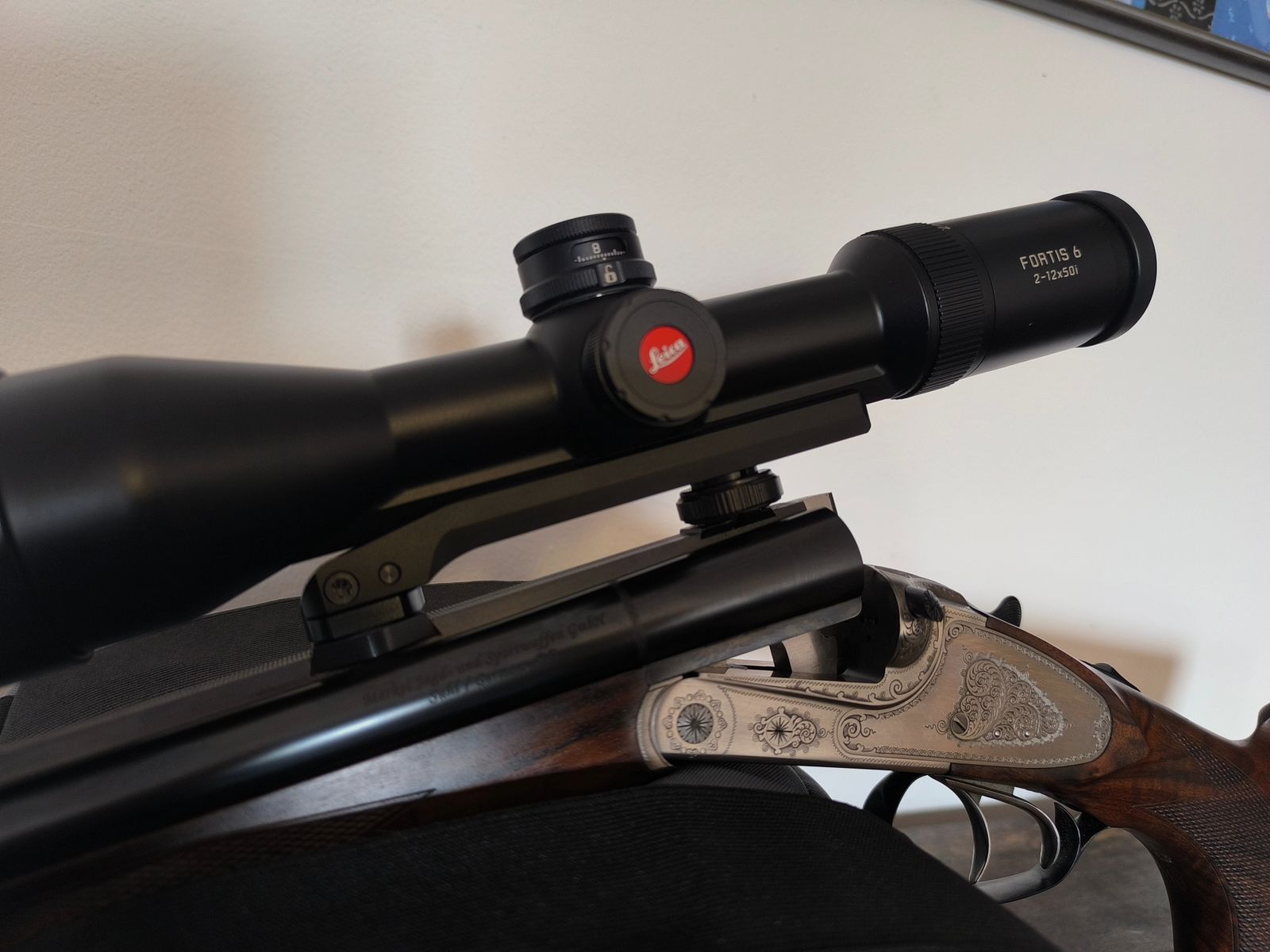 Seltene Merkel Büchsflinte Modell 260E mit K+S Premium Einstecklauf und Leica Fortis 6