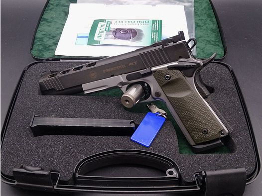RBF 1911 Dynamic Steel MK V 6" Kaliber 9mm Luger NEUWAFFE LP 1969 Euro 1911 Dynamic Steel MK V