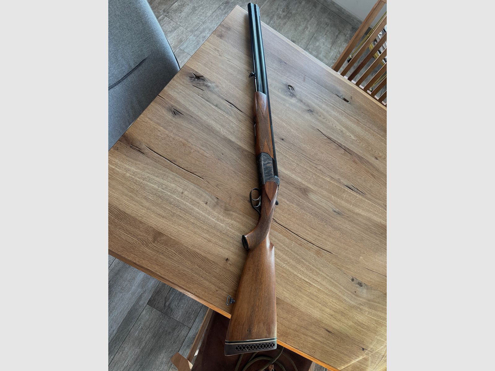 Mauser Gamba 12/70 Bockdoppelflinte