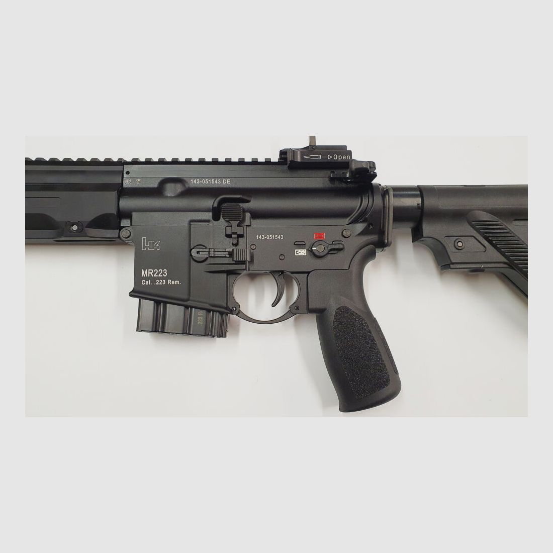 Heckler&Koch MR223 A3 Slimline 11" SPORT Sonder-Edition, Schwarz .223Rem Black BKA-Bescheid