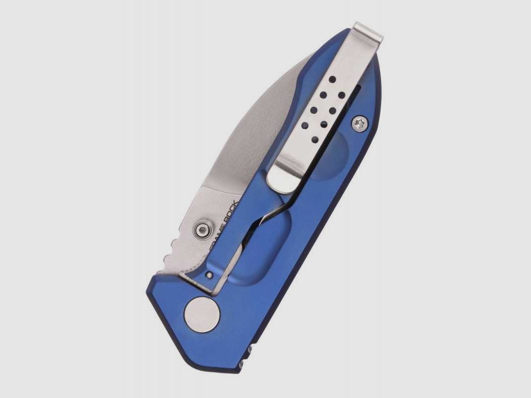 Extrema Ratio Taschenmesser Frame Rock Titan Blau Satiniert