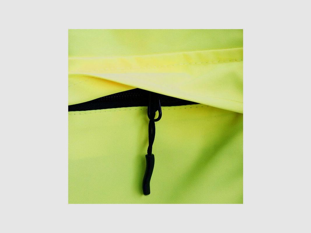 PSS X-Treme Rain Durchgehjacke gelb/rot  3XL