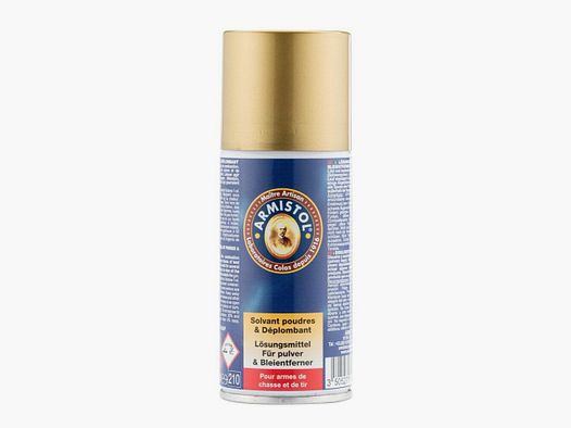 Aérosol solvant poudres et déplombant – Armistol