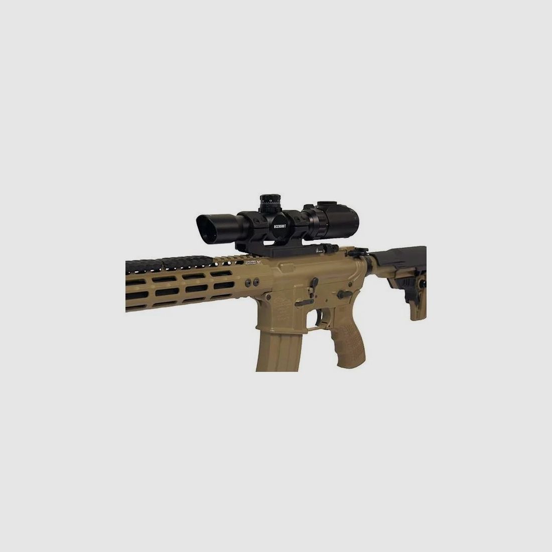 UTG ACCU-SYNC Block Mount 30 mm Medium 34 mm Offset Pro - black
