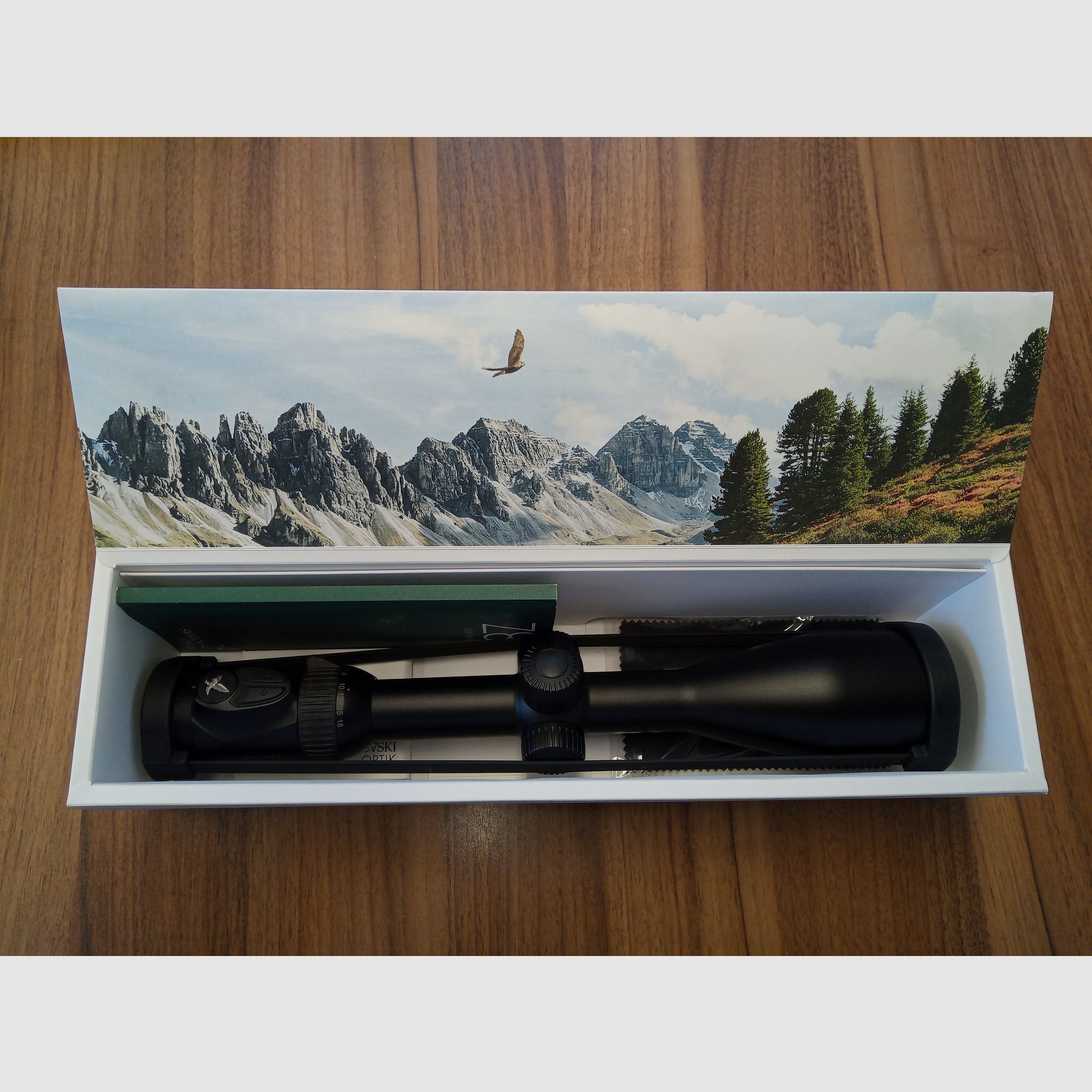 Swarovski Z8i 2,3 - 18 x 56 P luneta celownicza "Jak nowa