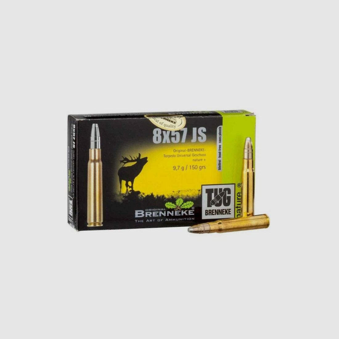 Brenneke 8x57 IS TUG nature+ 9,7g/150grs. Brenneke
