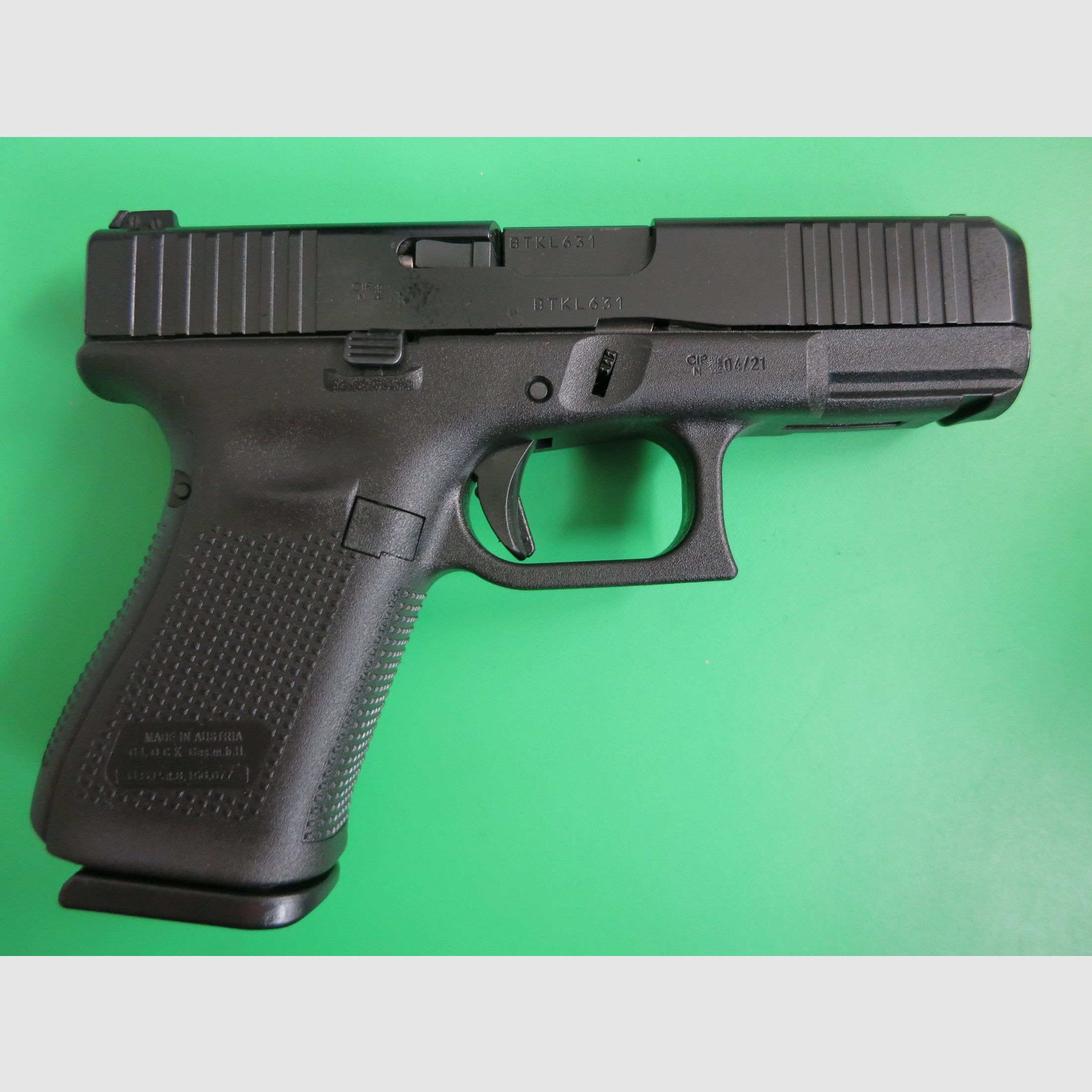 GLOCK 19 GEN5 - Pistola deportiva de autoload, calibre 9 mm Luger       #11