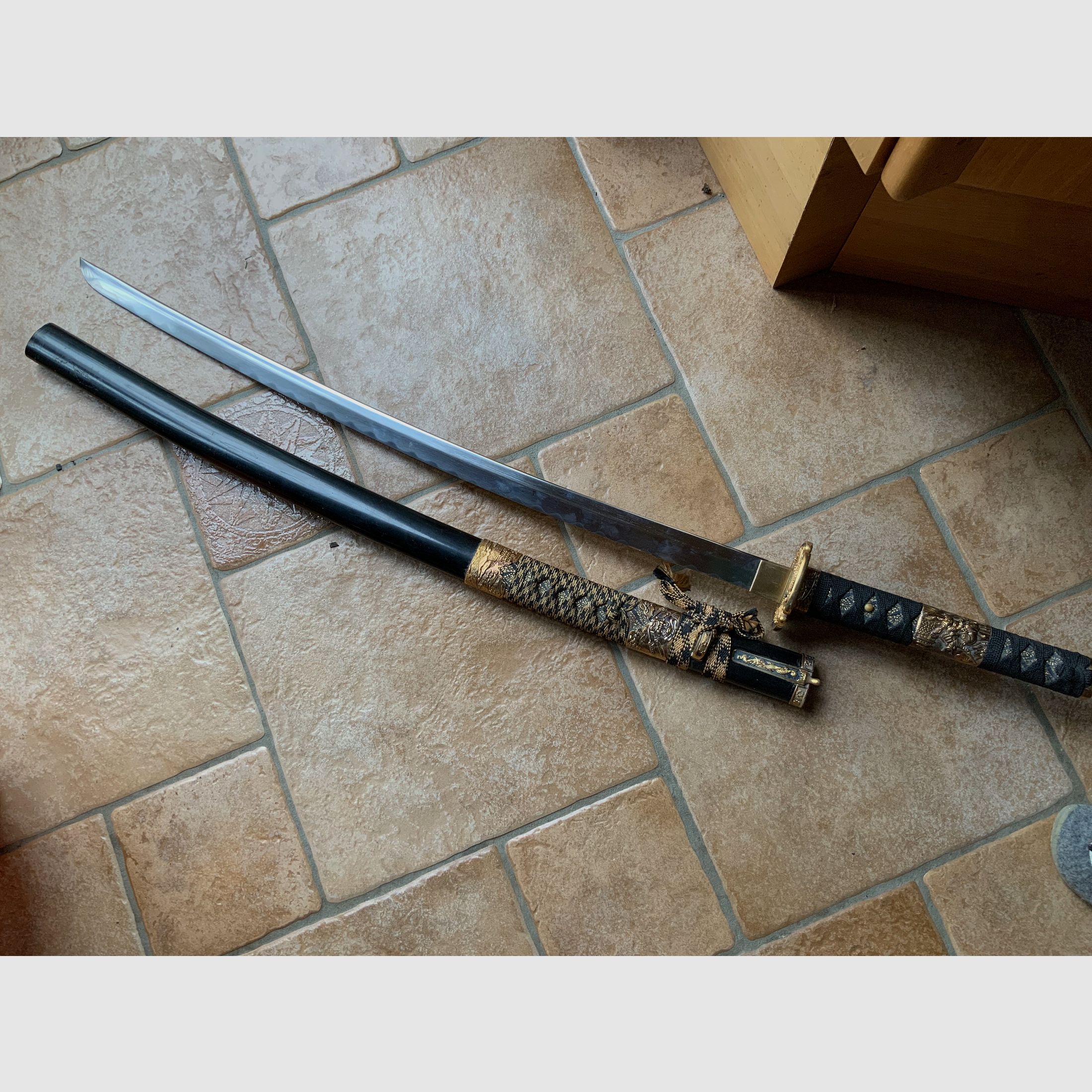 Samuraischwert Klingenlänge 72 cm Gesamtlänge 98 cm