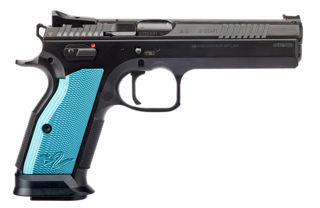 CZ – Pistole / TS 2 Blue Edition – Kansas City- / 9mm, Bild 1 von 3