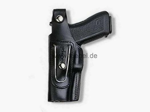 SICKINGER Holster (Leder) f. SIG P210 6' SONDER -G-Man schwarz