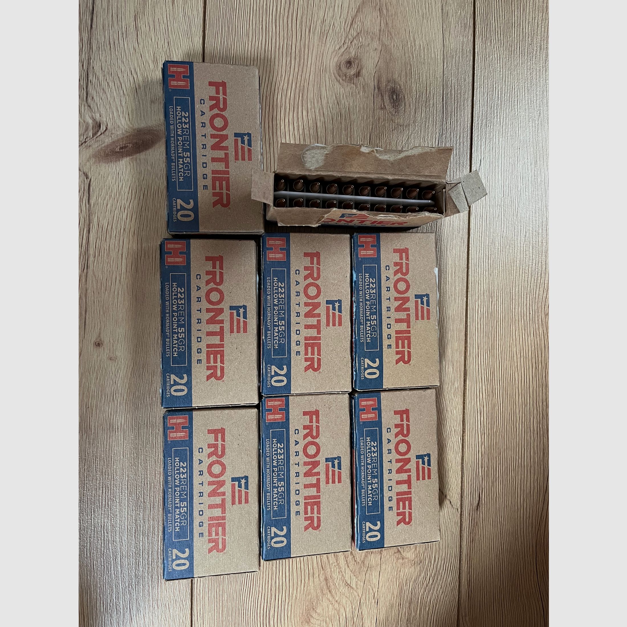 Hornady Frontier .223 Rem 55gr 