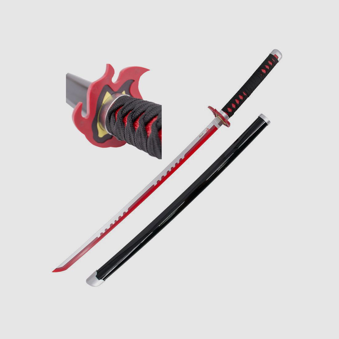 Katana Bambus LED miecz świetlny Kamado Tanjirou