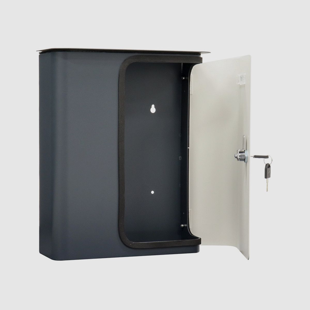 Rottner mailbox Splashy anthracite white