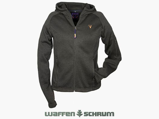 Hubertus Sweatjacke Damen dkl. oliv