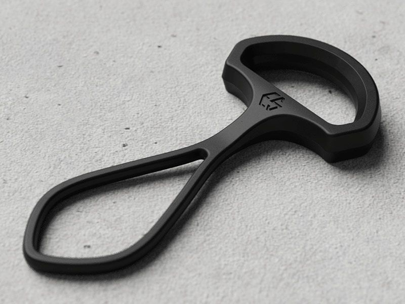 Edgar Sherman Design Pull Tab Schwarz