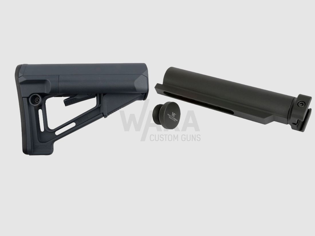 Magpul STR Kit auf NAR, Sniper Grey